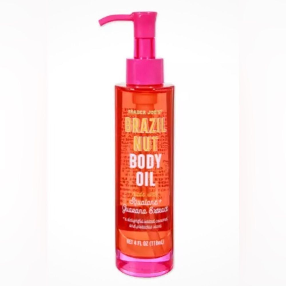 Trader Joe’s Brazil Nut Body Oil New